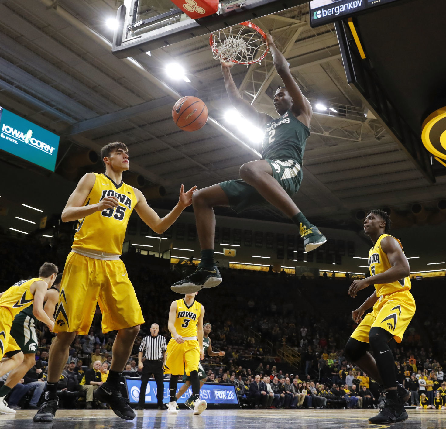 Michigan St Iowa Basketball